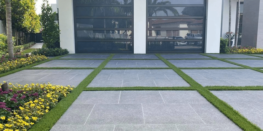 Natural stone paver installation Sarasota Florida certified contractor