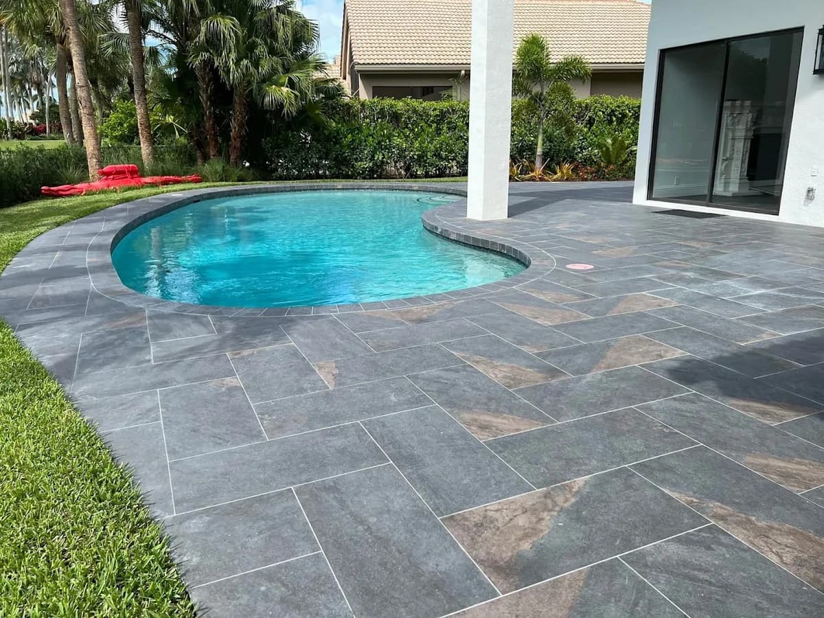 Porcelain fails differently than concrete pavers — which is exactly why the training is product-specific.